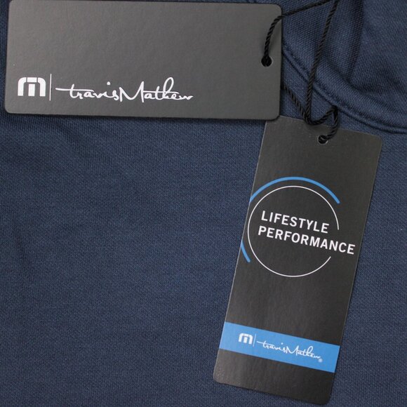 Travis Mathew Sweatshirt NWT Women Small Blue Coveside Full Zip Jacket Bud Light - Picture 7 of 16